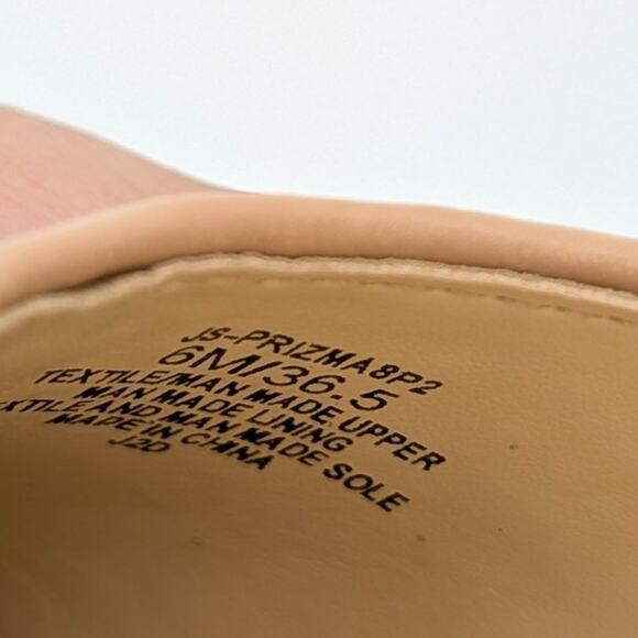 Jessica Simpson Prizma High Heel Pumps Women's Natural Multi Size US6M EU36.5 - Picture 8 of 10